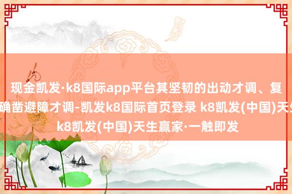 现金凯发·k8国际app平台其坚韧的出动才调、复杂的盘算以及纯确凿避障才调-凯发k8国际首页登录 k8凯发(中国)天生赢家·一触即发
