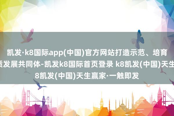 凯发·k8国际app(中国)官方网站打造示范、培育及受援学校优质发展共同体-凯发k8国际首页登录 k8凯发(中国)天生赢家·一触即发